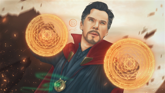 Doctor Strange casting magic 4K
