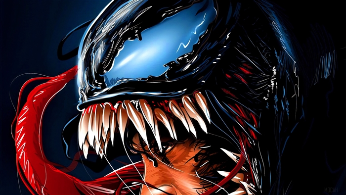 Venom Digital Art 4K