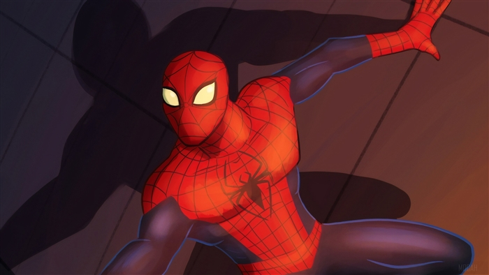 Spider-Man Digital Art 4K