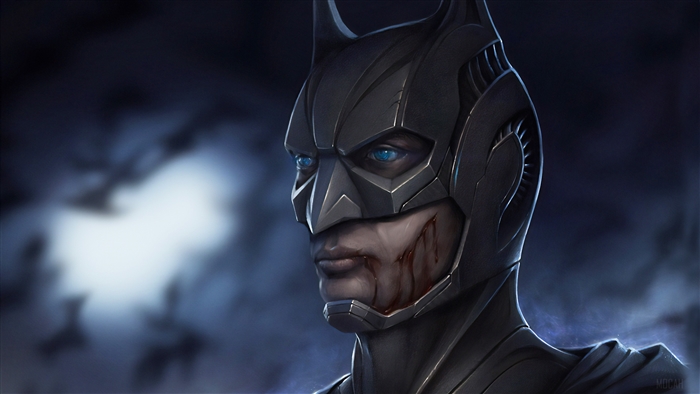 Injured Batman