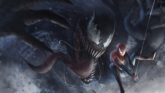 Venom vs. Spider-Man 4K