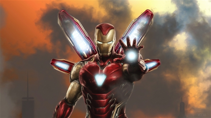 Iron Man in New Suit 4K