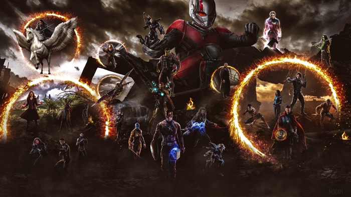 Avengers Endgame Final Battle Scene 4K