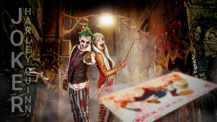 Joker And Harley Quinn Cosplay Photography