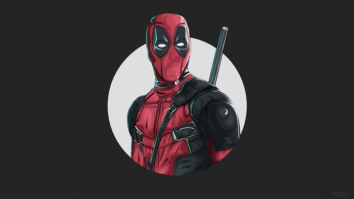 Deadpool from Marvel New Art 2019 4K