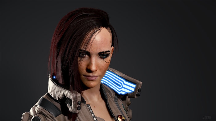 Cyberpunk 2077 character portrait 4K