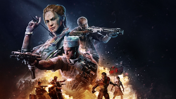 Call of Duty Black Ops 4 Apocalypse Z Key Art 4K