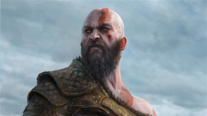 Kratos Artwork 4K