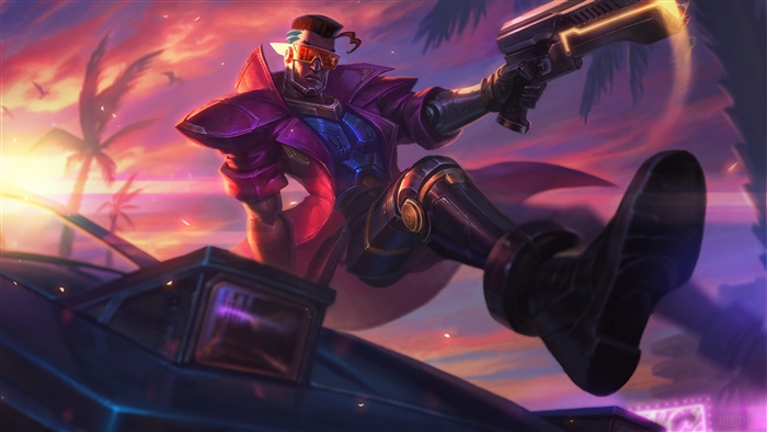 Demacia Vice Garen from League of Legends 4K