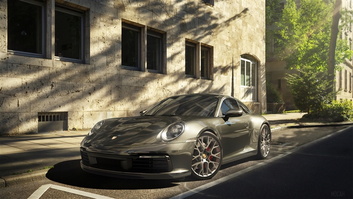 Porsche 911 Targa 4S 4K