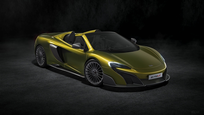 McLaren 675LT Spider 4K