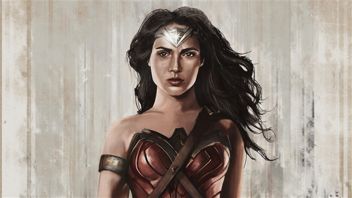 Wonder Woman Sketch 4K