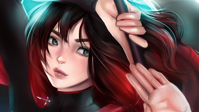 Ruby Rose from RWBY 4K