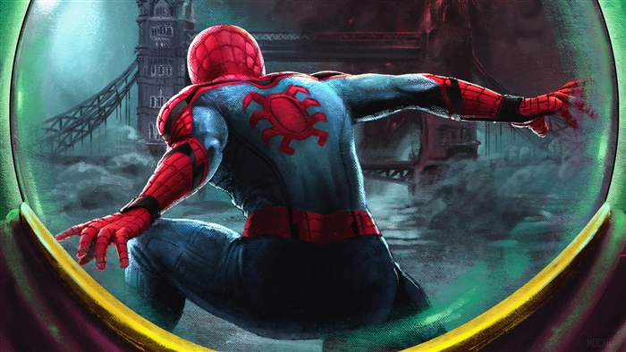 Spider-Man from Spider-Man: Far From Home Art 4K
