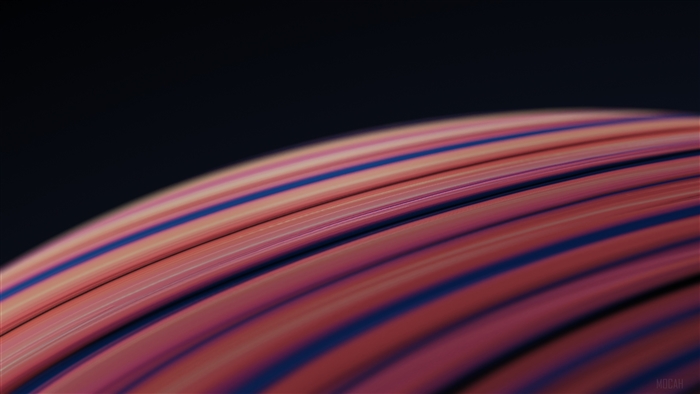 Abstract Planet Rings 4K