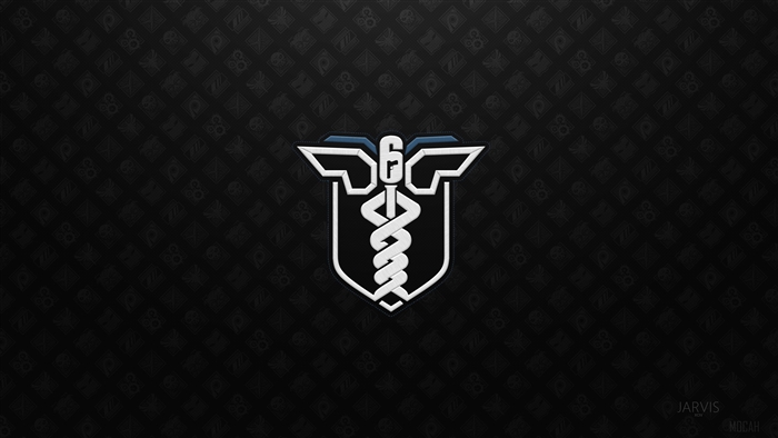 Rainbow Six Siege Medical Emblem 4K