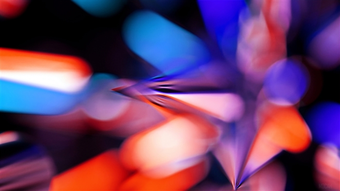 Abstract long exposure object lights 4K