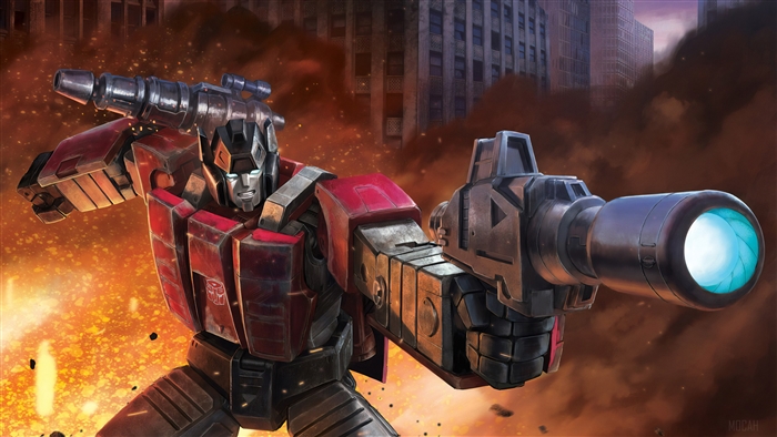 Transformers Sideswipe in 4K