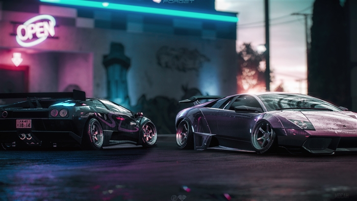 Lamborghini Diablo LM And Murcielago