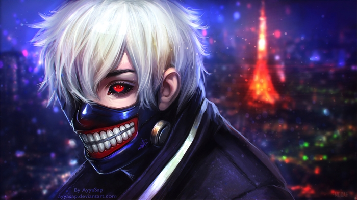 Ken Kaneki from Tokyo Ghoul 4K