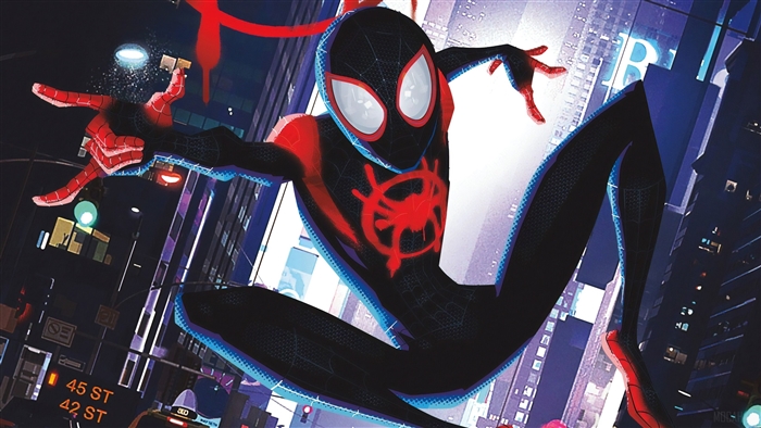 Miles Morales from Spider-Man: Into the Spider-Verse 4K