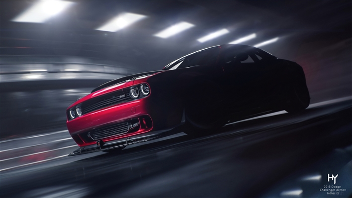 2019 Dodge Challenger Demon 4K