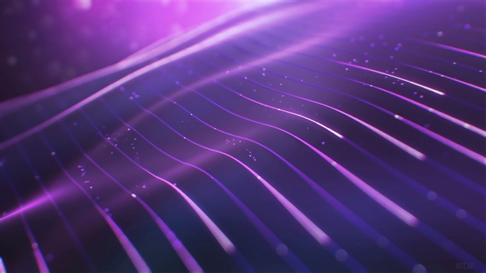Abstract Purple Digital Lines in 4K