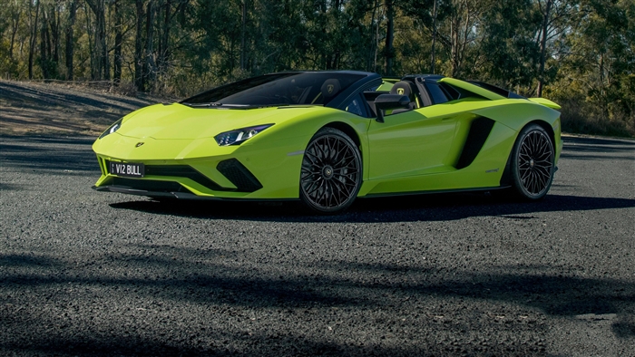 Lamborghini Aventador S Roadster 4K