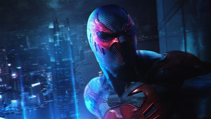 Spider-Man 2099 from Spider-Verse 4K