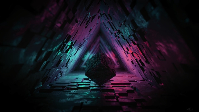 Digital Cave 3d Triangle