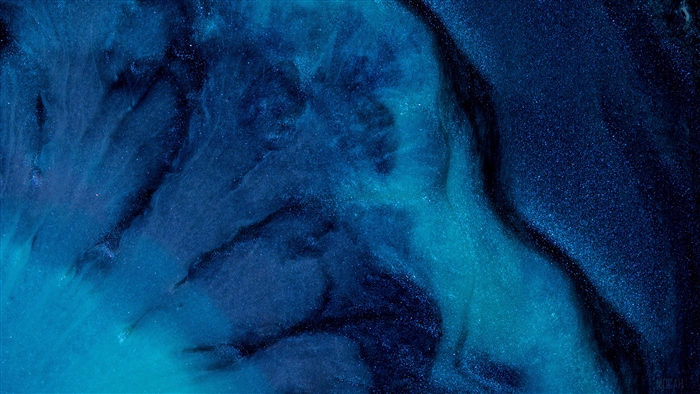 Blue Color Burst