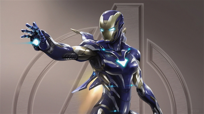 Pepper Potts Rescue Armor from Avengers 4K