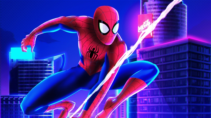 Spider-Man from Spider-Verse in 4K