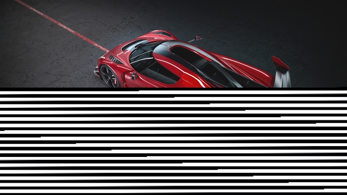 2020 Koenigsegg Jesko Cherry Red Edition 4K