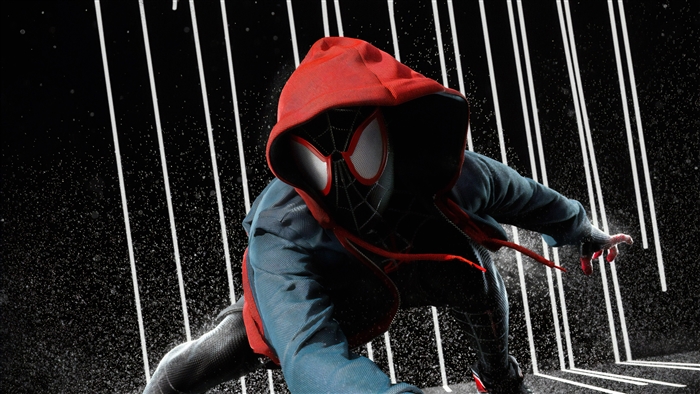 Miles Morales from Spider-Man: Into the Spider-Verse 4K