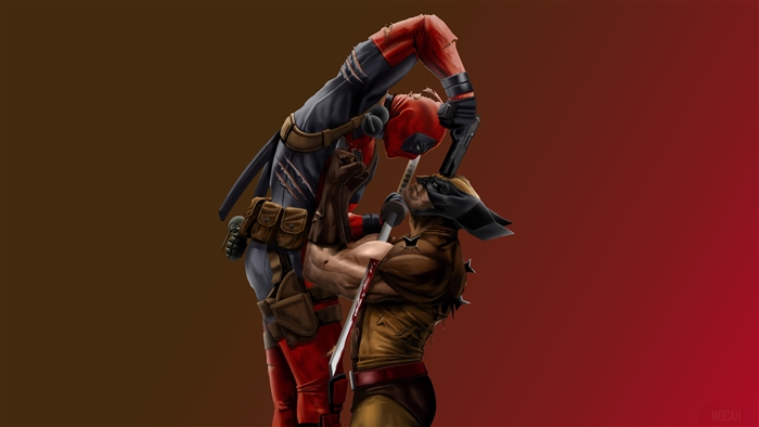 Wolverine vs. Deadpool 4K