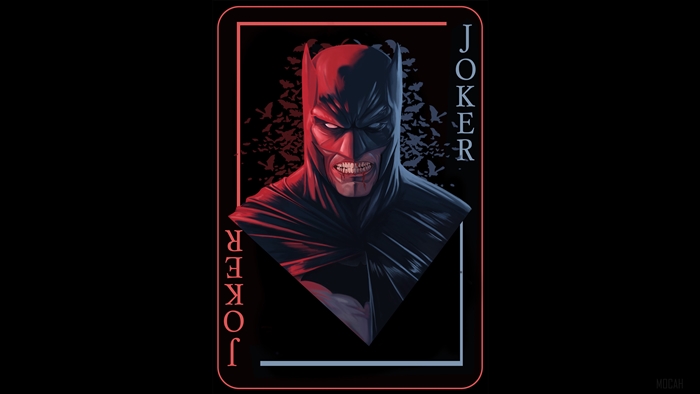 Batman Joker Card 4K