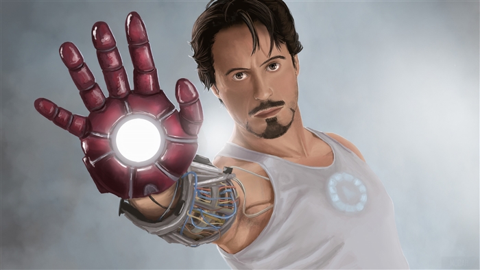 Iron Man Tony Stark 4K
