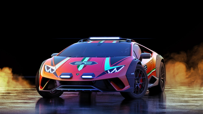 Lamborghini Huracan Sterrato Concept 4K