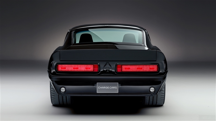 1967 Charge Cars Ford Mustang Rear View