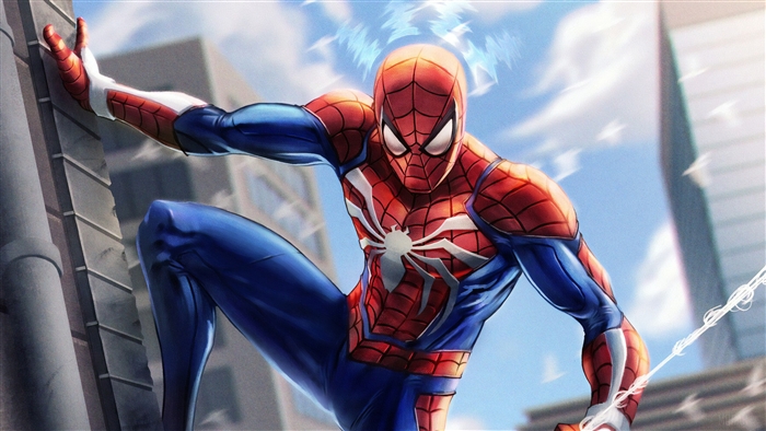 Spider-Man Paint Art 4K