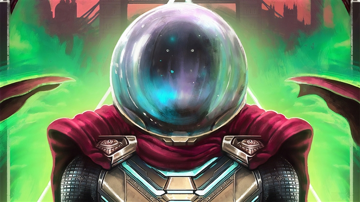 Mysterio from Spider-Man: Far From Home Art 4K