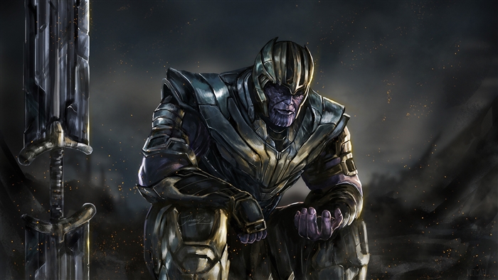 Thanos with Sword 4K