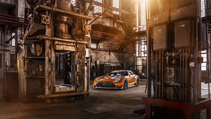 Mercedes AMG GT3 2019 4K