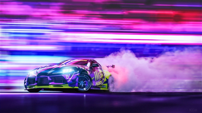 Toyota Supra Drifting