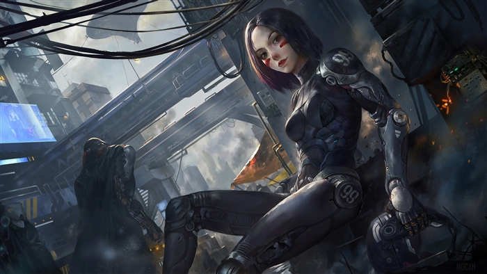 Alita from Alita: Battle Angel 4K
