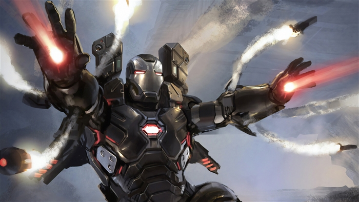 War Machine from Marvel 4K