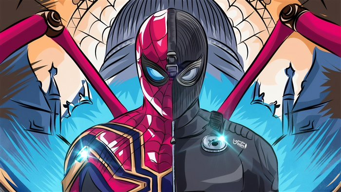 4K Spiderman Far From Home