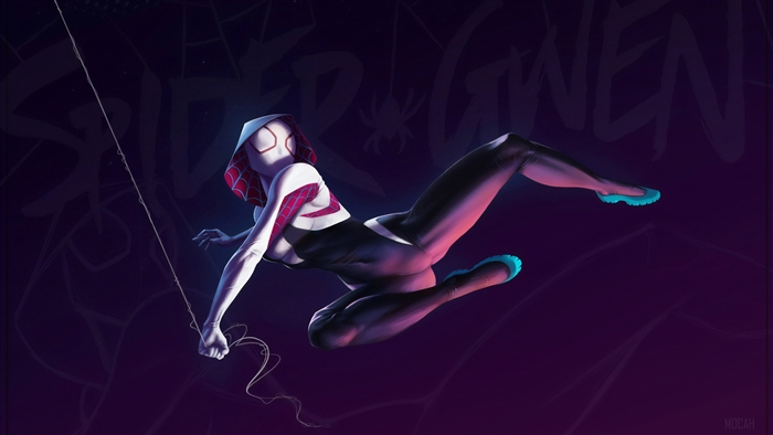 Spider-Gwen from Spider-Man 4K