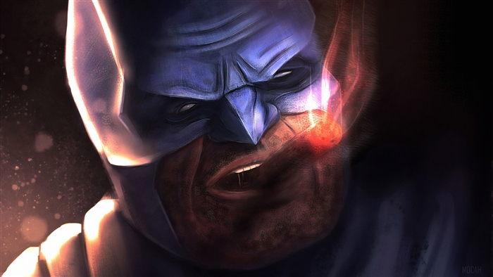 Batman Smoking Cigarette